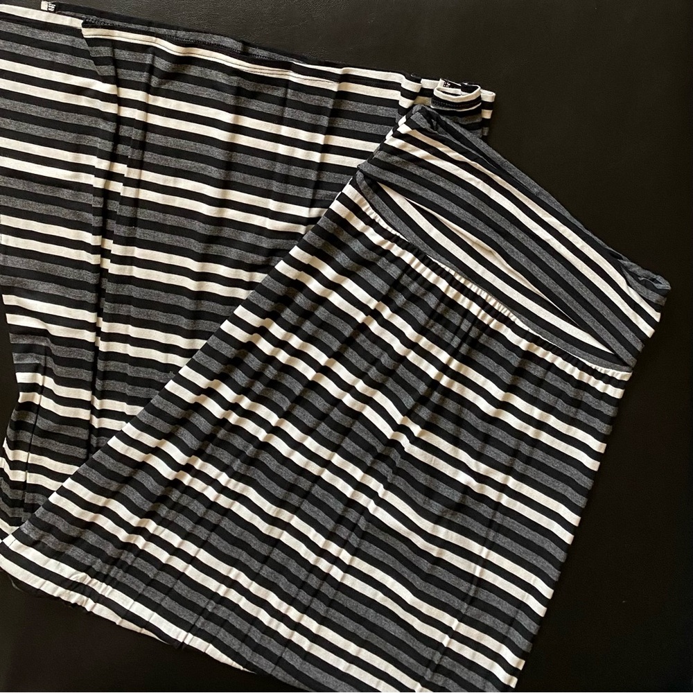 JOE BENBASSET Striped Maxi Skirt (Size: S)